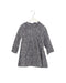A Grey Long Sleeve Dresses from Knot in size 4T for girl. (Front View)