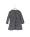 A Grey Long Sleeve Dresses from Knot in size 4T for girl. (Back View)