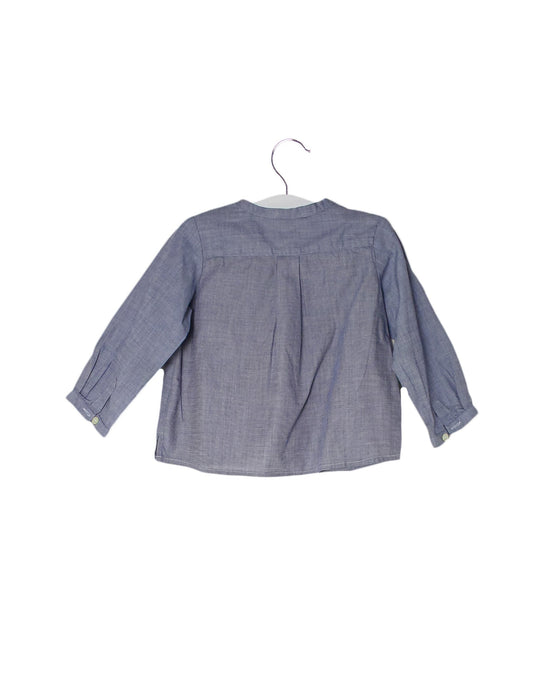 A Blue Shirts from Bonpoint in size 12-18M for boy. (Back View)