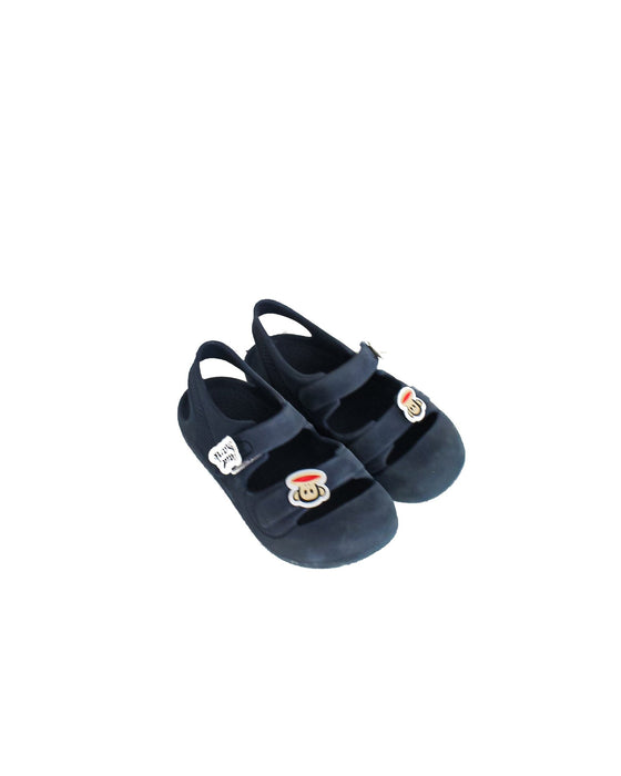 A Navy Sandals from Paul Frank in size 6T for boy. (Front View)