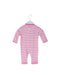 A Pink Long Sleeve Jumpsuits from Jojo Maman Bébé in size 0-3M for girl. (Back View)