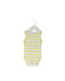 A Yellow Sleeveless Bodysuits from Marquise in size 0-3M for girl. (Front View)