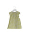 A Yellow Short Sleeve Dresses from Bonpoint in size 6-12M for girl. (Front View)