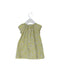 A Yellow Short Sleeve Dresses from Bonpoint in size 6-12M for girl. (Back View)