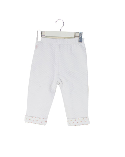A White Sweatpants from Ralph Lauren in size 6-12M for girl. (Front View)
