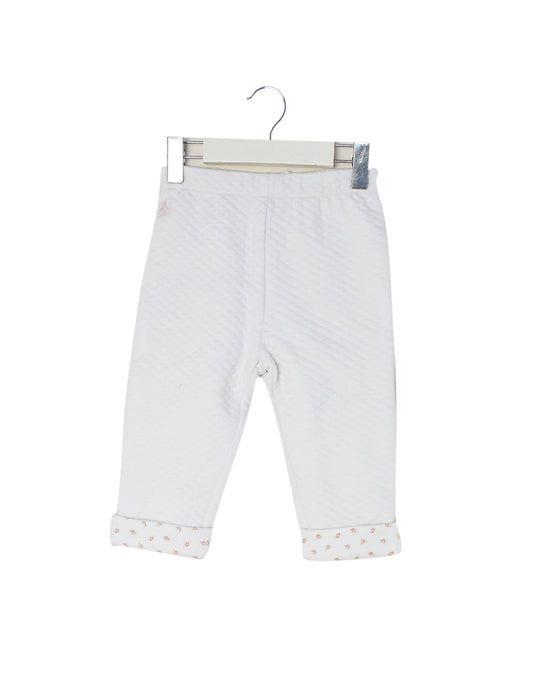 A White Sweatpants from Ralph Lauren in size 6-12M for girl. (Front View)