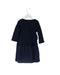 A Navy Sweater Dresses from Crewcuts in size 4T for girl. (Back View)