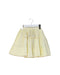 A Yellow Short Skirts from Velveteen in size 2T for girl. (Front View)