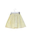 A Yellow Short Skirts from Velveteen in size 2T for girl. (Back View)