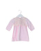 A Pink Long Sleeve Dresses from Emile et Rose in size 3-6M for girl. (Front View)