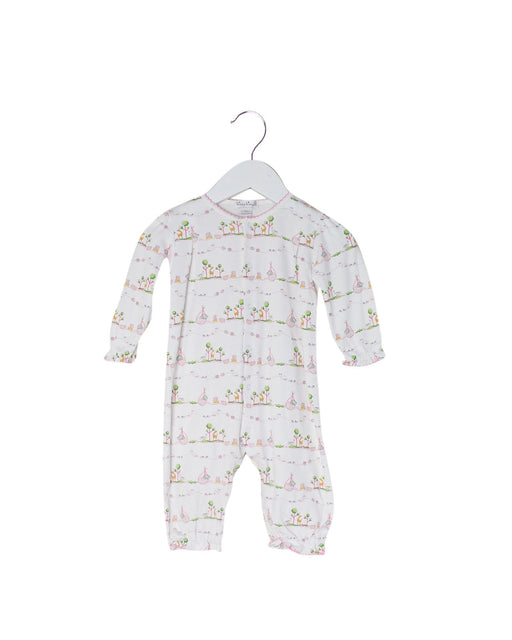 A White Long Sleeve Jumpsuits from Kissy Kissy in size 6-12M for girl. (Front View)