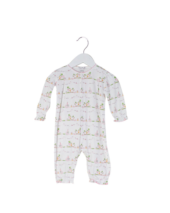 A White Long Sleeve Jumpsuits from Kissy Kissy in size 6-12M for girl. (Front View)