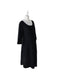 A Black Long Sleeve Dresses from Seraphine in size L for maternity. (Front View)