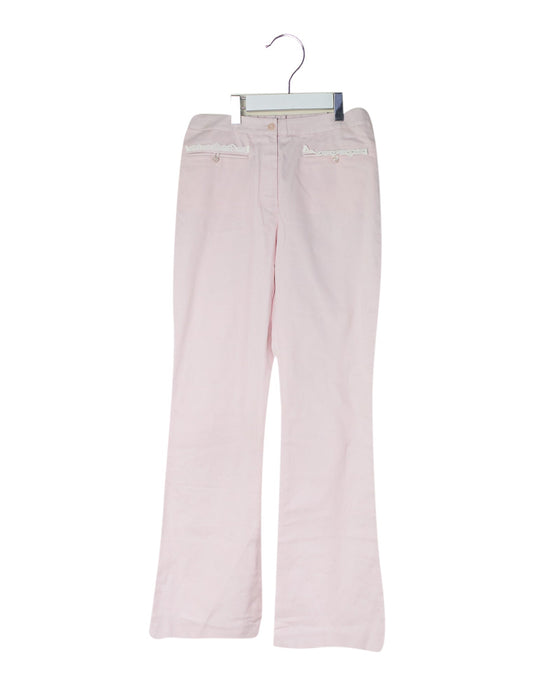 A Pink Dress Pants from Nicholas & Bears in size 12Y for girl. (Front View)