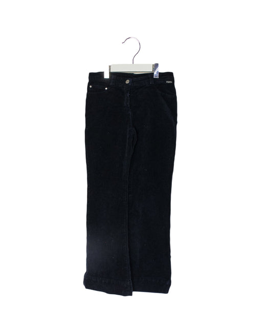 A Navy Casual Pants from GF Ferre in size 8Y for girl. (Front View)
