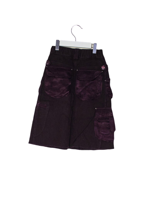 A Purple Mid Skirts from Marco & Mari in size 6T for girl. (Back View)