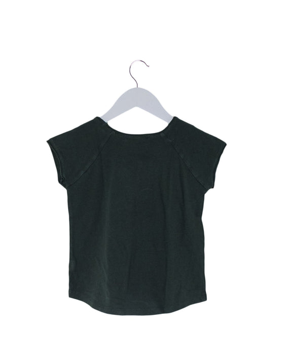 A Green Short Sleeve T Shirts from Bonpoint in size 4T for girl. (Back View)