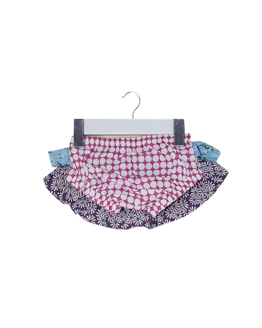 A Purple Bloomers from Hilly Chrisp in size 3-6M for girl. (Front View)