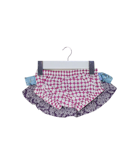 A Purple Bloomers from Hilly Chrisp in size 3-6M for girl. (Front View)