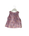 A Pink Sleeveless Dresses from Velveteen in size 3-6M for girl. (Front View)