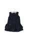 A Navy Sleeveless Dresses from DKNY in size 6-12M for girl. (Front View)