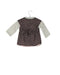 A Purple Long Sleeve Tops from Noukie's in size 0-3M for girl. (Back View)