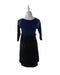 A Black Long Sleeve Dresses from Maternal America in size XS for maternity. (Back View)