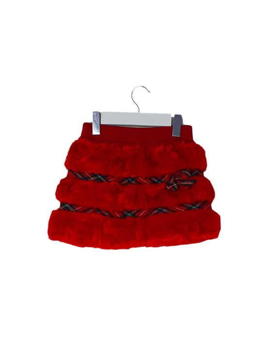 A Red Short Skirts from Nicholas & Bears in size 2T for girl. (Back View)