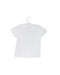 A White Short Sleeve T Shirts from Absorba in size 3-6M for girl. (Back View)