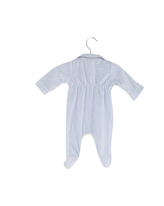 A Blue Onesies from Jacadi in size 0-3M for neutral. (Back View)