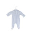 A Blue Onesies from Jacadi in size 0-3M for neutral. (Back View)