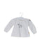 A White Long Sleeve Tops from Steiff in size 0-3M for girl. (Front View)