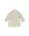 A Ivory Coats from I Pinco Pallino in size 6-12M for girl. (Back View)