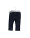 A Navy Jeans from Jacadi in size 6-12M for girl. (Front View)