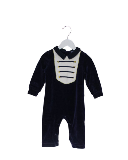 A Purple Long Sleeve Jumpsuits from Nicholas & Bears in size 12-18M for boy. (Front View)