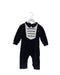 A Purple Long Sleeve Jumpsuits from Nicholas & Bears in size 12-18M for boy. (Front View)