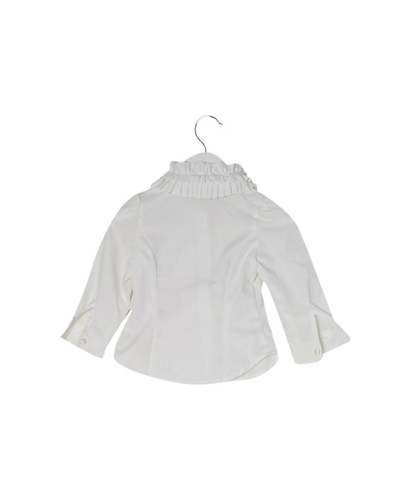 A White Long Sleeve Tops from Nicholas & Bears in size 6-12M for girl. (Back View)