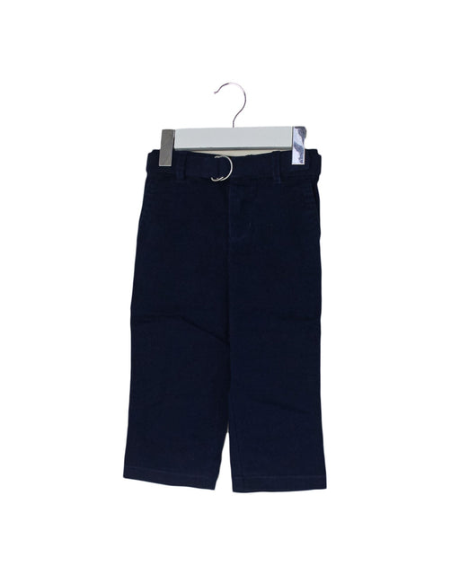 A Navy Casual Pants from Ralph Lauren in size 6-12M for boy. (Front View)