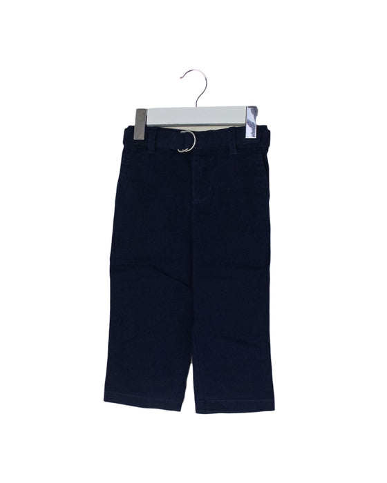 A Navy Casual Pants from Ralph Lauren in size 6-12M for boy. (Front View)