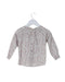 A Grey Long Sleeve Tops from Steiff in size 6-12M for girl. (Back View)