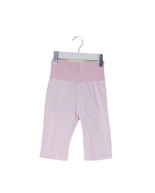 A Pink Casual Pants from Steiff in size 0-3M for girl. (Front View)