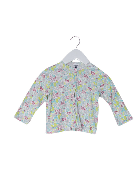 A Multicolour Long Sleeve Tops from Petit Bateau in size 6-12M for girl. (Front View)