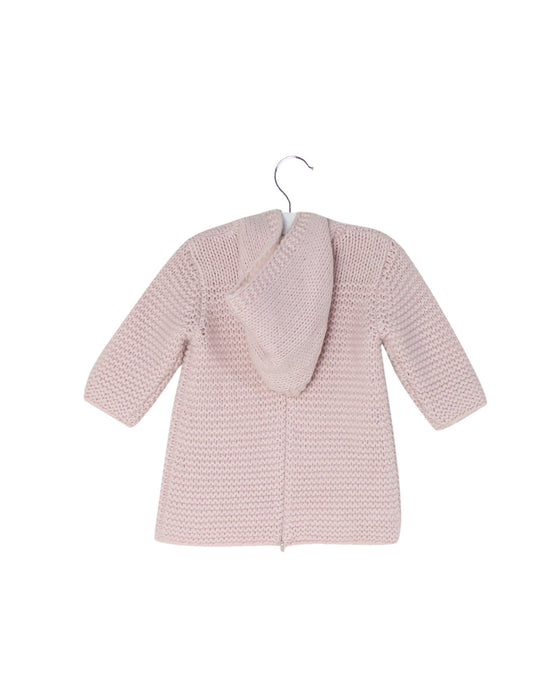 A Pink Sweater Dresses from Bonpoint in size 3-6M for girl. (Back View)