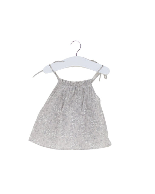 A Grey Sleeveless Tops from Belle Enfant in size 18-24M for girl. (Front View)
