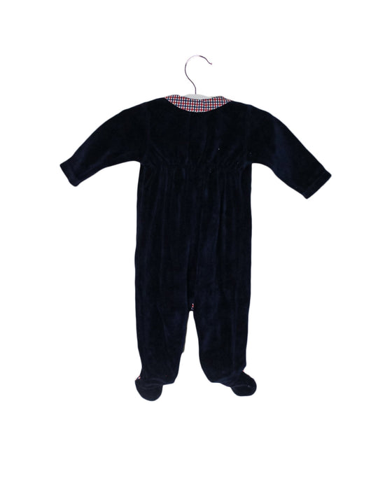 A Navy Onesies from Jacadi in size 0-3M for boy. (Back View)