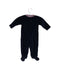 A Navy Onesies from Jacadi in size 0-3M for boy. (Back View)