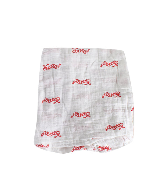 A White Swaddles from Aden & Anais in size 0-3M for neutral. (Front View)