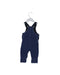 A Blue Long Overalls from Mamas & Papas in size 3-6M for boy. (Back View)