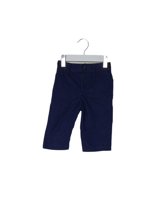 A Navy Casual Pants from Ralph Lauren in size 3-6M for boy. (Front View)