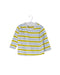 A Yellow Long Sleeve Tops from Seed in size 6-12M for boy. (Front View)